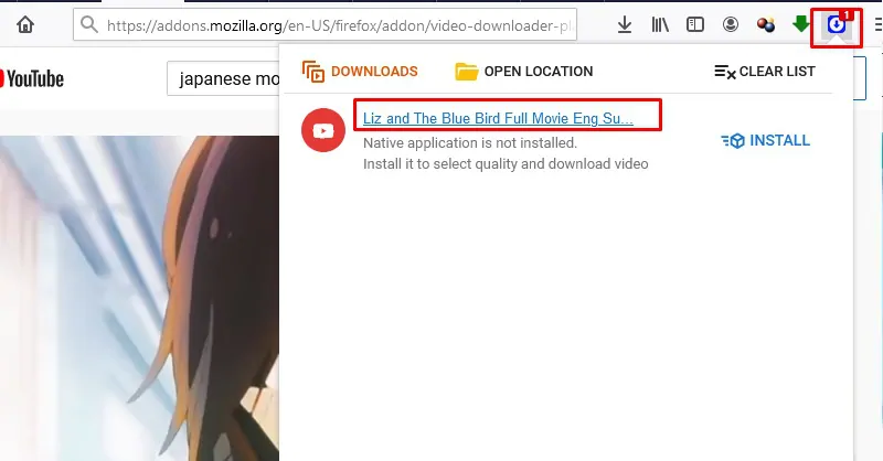 firefox video downloader ant