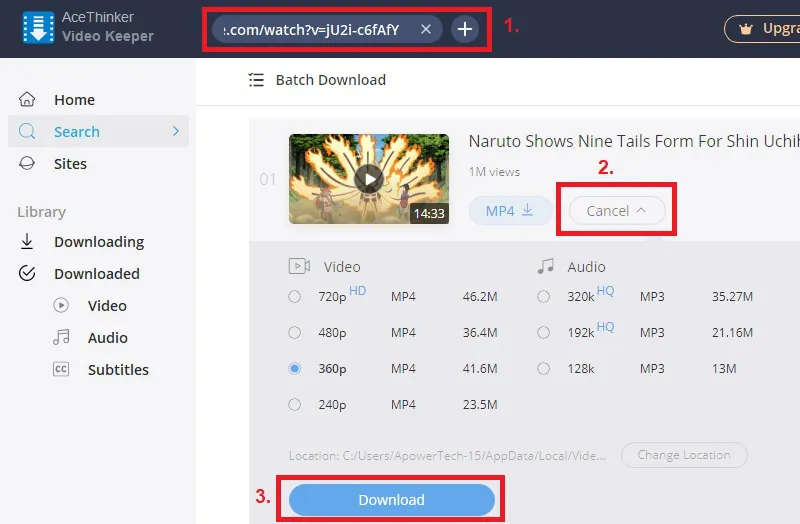 download naruto vk step2