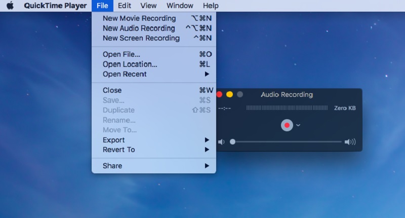 quicktime interface