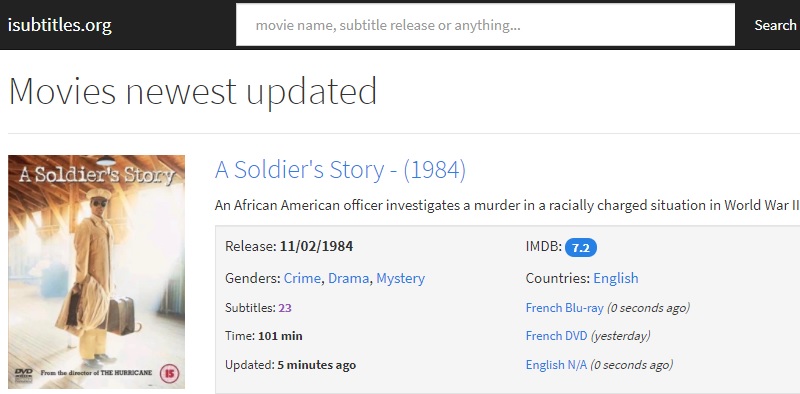 isubtitles download subtitle