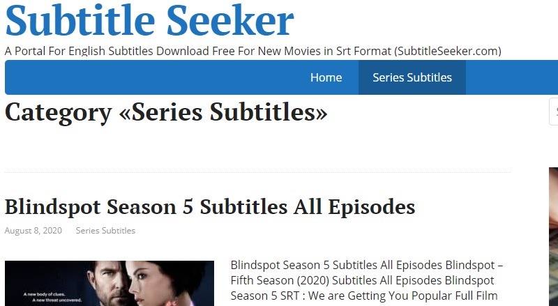 subtitleseeker download subtitle