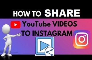 feature share youtube video on instagram