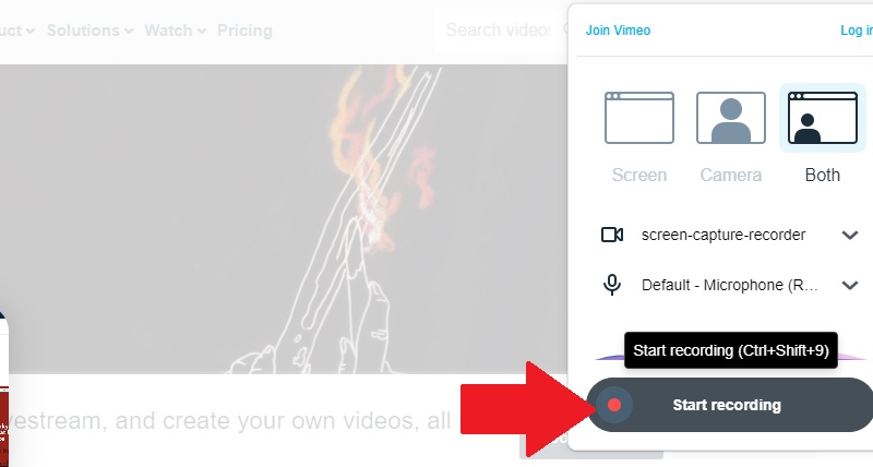 record vimeo vimeo record1