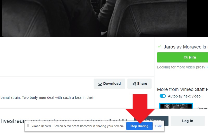 record vimeo vimeo record2