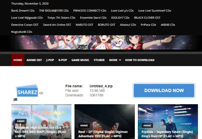 2023]アニメ音楽をMP3にダウンロードするトップ5のウェブサイト