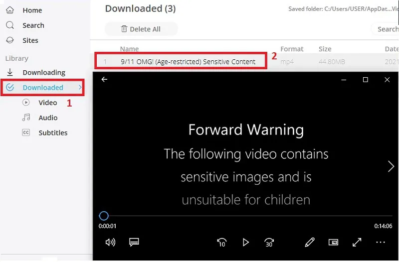 watch age restricted youtube videos vk step4