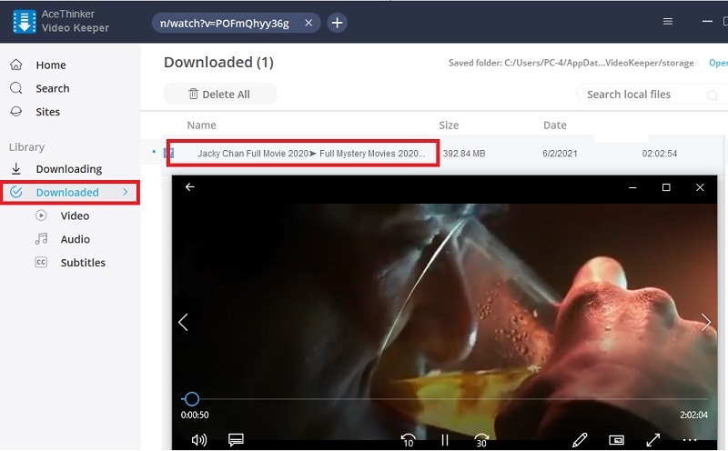 youtube longer than 2hours vk step3