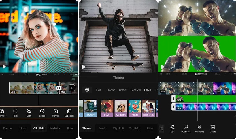 best free video editor for android viva video