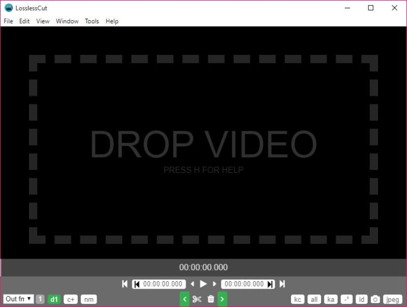 substitute windows movie maker with losslesscut