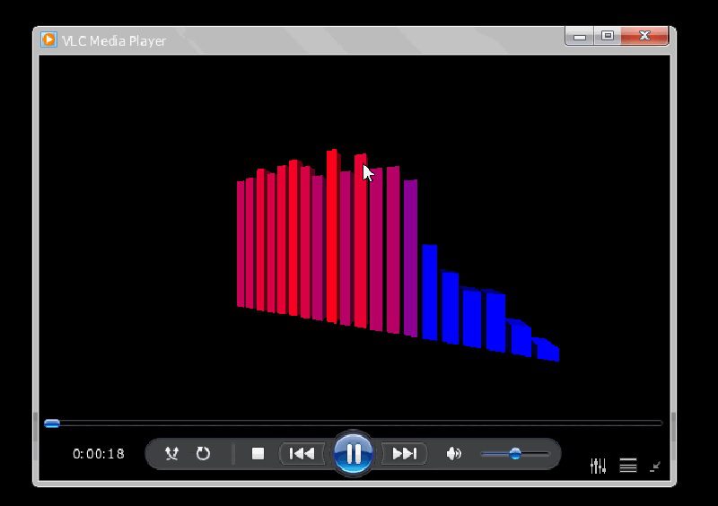 edit music with vlc media player music visualizer