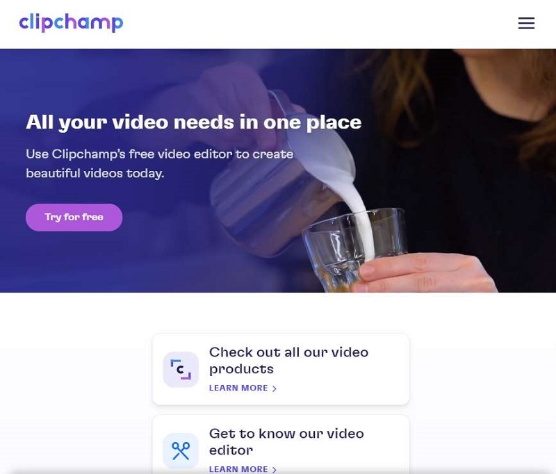 crop video without watermark using clipchamp