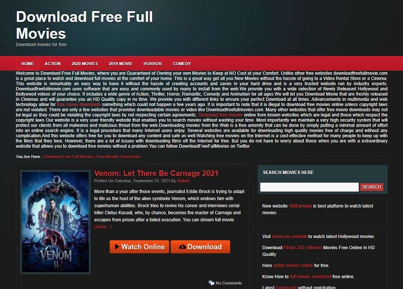 無料のMP4映画をダウンロードするためのトップ10の信頼できるサイト