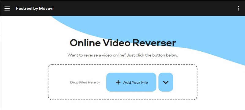 reverse video using fastreel