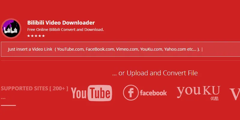 download bilibili videos using online downloader