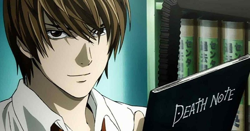 light yagami as coolest anime to watch