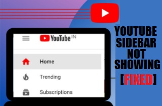 feature youtube sidebar not showing