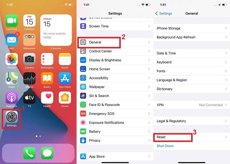fix iphone stuck on update by rebooting iphone