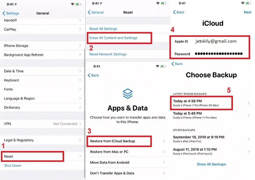 crecover deleted voice memos from icloud backup