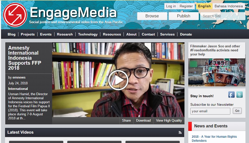 engagemedia as liveleak alternative