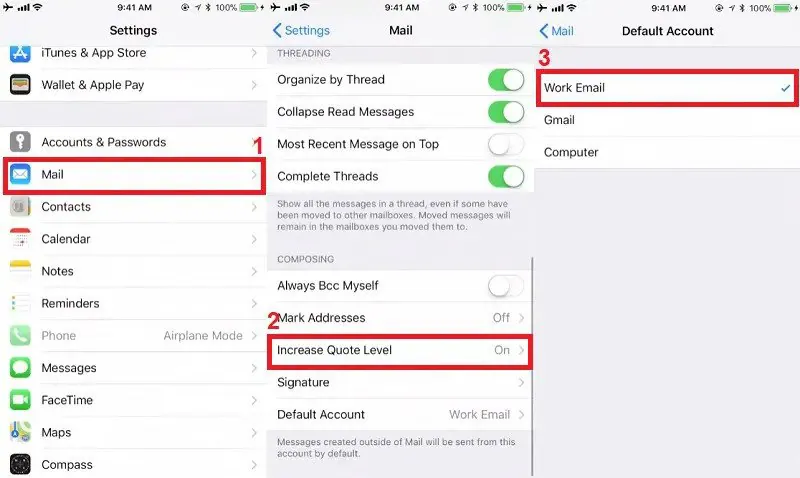 find missing emails by setting mail with no limit
