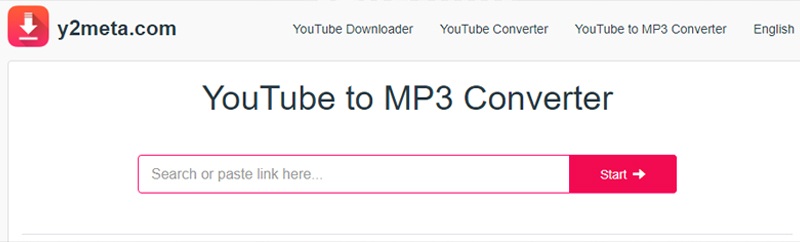 y2meta for youtube to mp3 320kbps