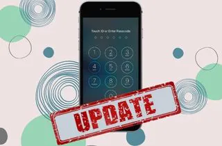 クイックフィックスのリセット後に6桁のパスコードを要求するiPhone