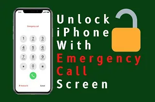 feature unlock iphone with emergency call screen