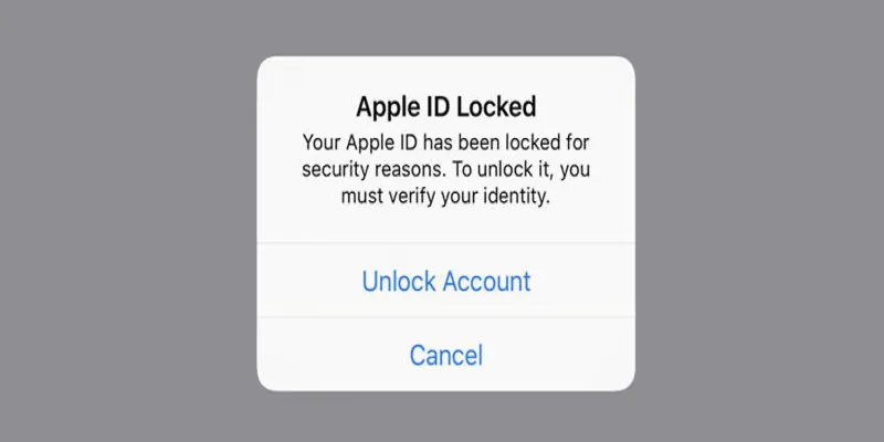 reasons why my apple id is locked