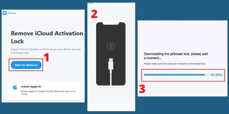 bypass icloud activation using a software