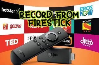 feature record from firestick