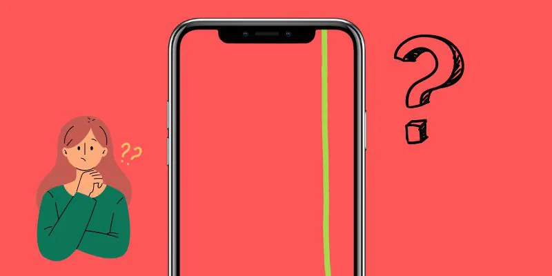 causes of horizontal lines on iphone screen