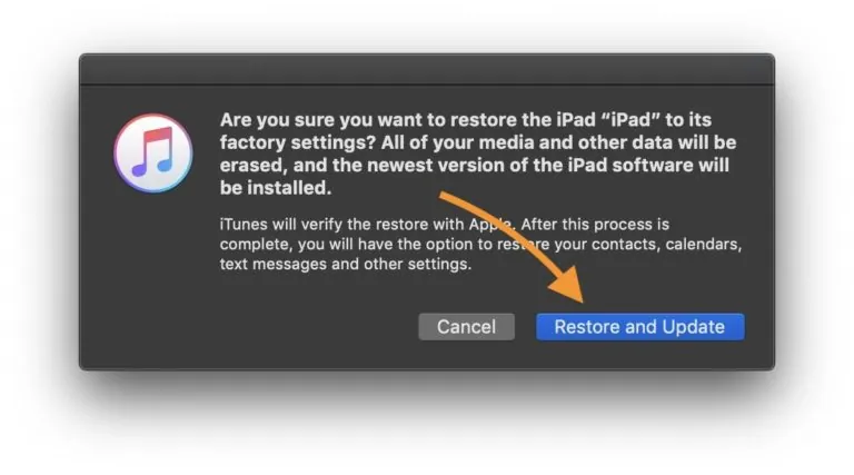 use dfu mode to repair your ipad