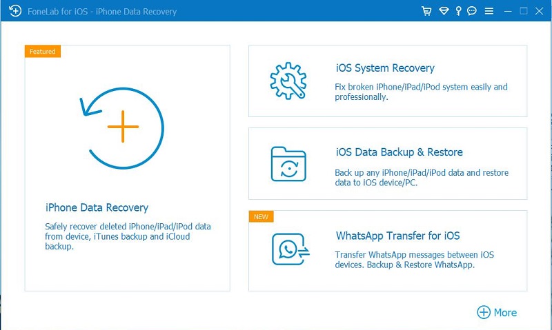 foneLab as iphone photo recovery software