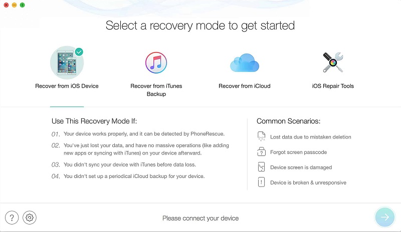 imobie phonerescue as iphone photo recovery software