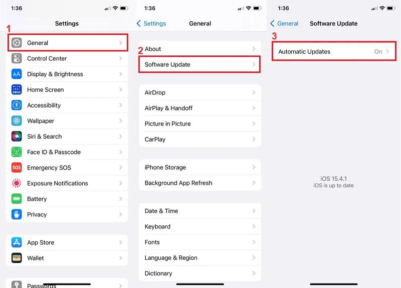 try skipping icloud setup during update