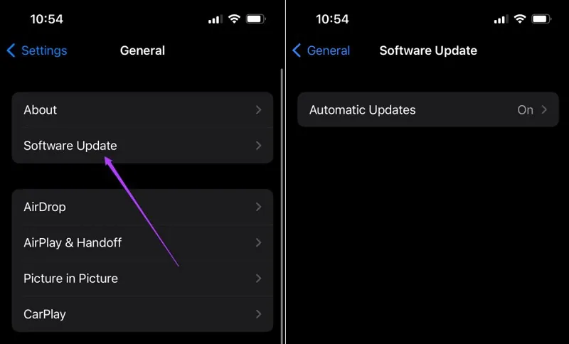 update outdated ios system