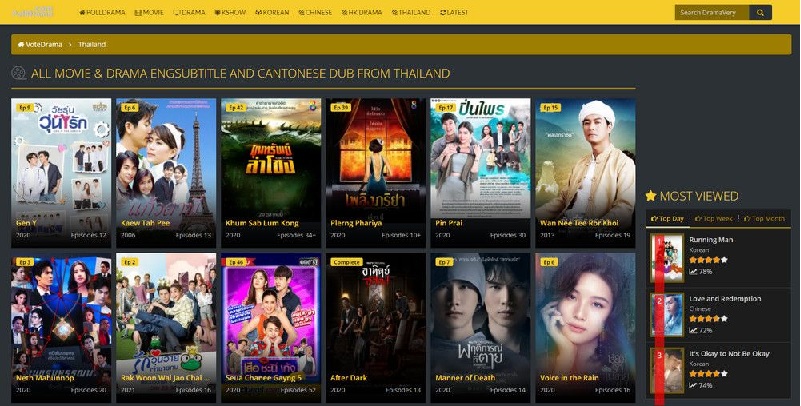 watch thai drama online with votedrama