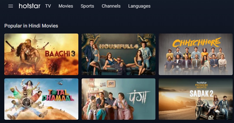 watch hindi movies online with hotstar