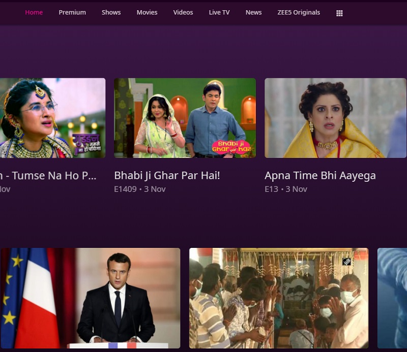 watch hindi movies online with zee5