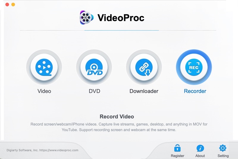 videoproc as youtube to mp4 converter