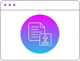 ドキュメントをアップロード