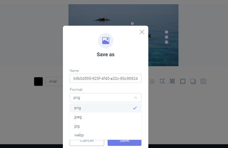 save image