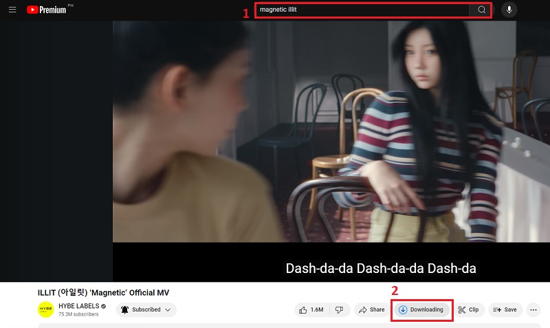 download youtube premium content