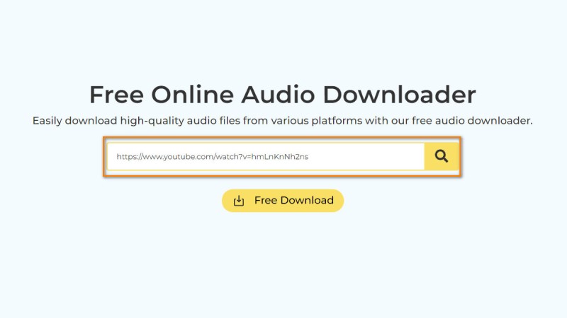 YouTubeのURLをコピー