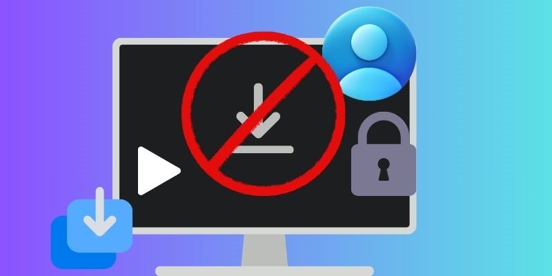 restriction set by the uploader