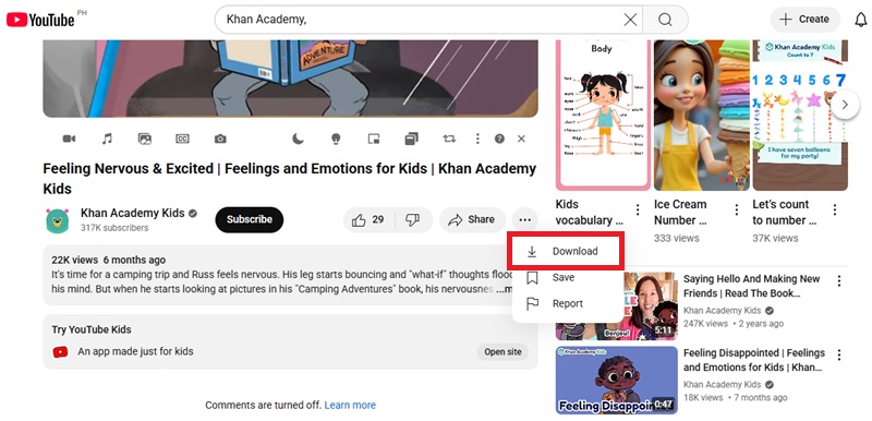 try different video or content-type