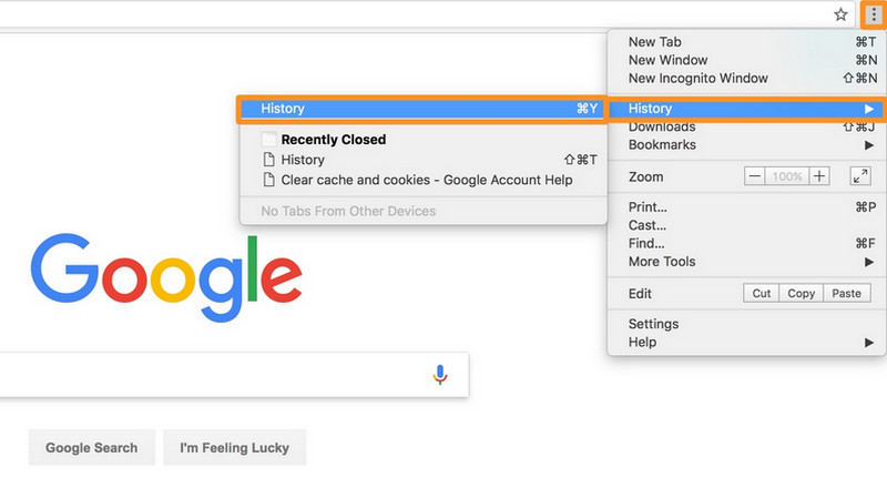 clear browser cache