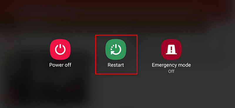 restart your device