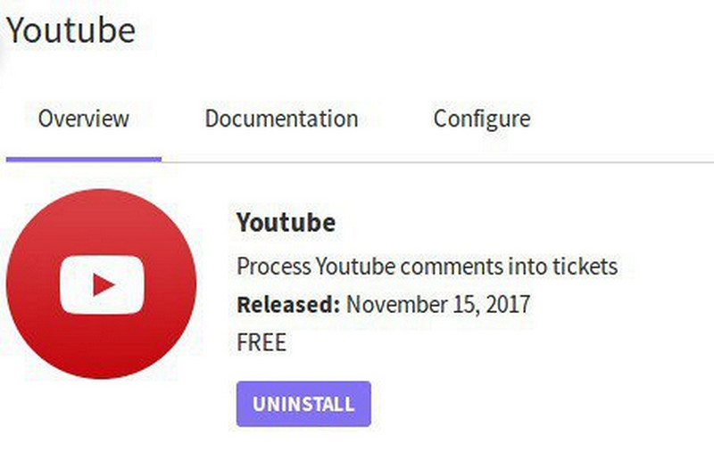 uninstall youtube