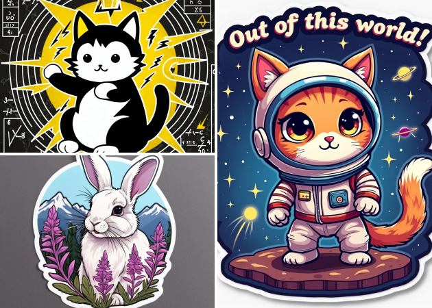 デジタルステッカーを簡単に作成